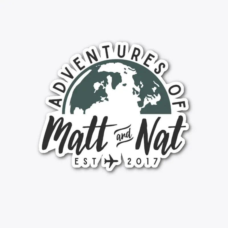 "Adventures of Matt and Nat" Sticker