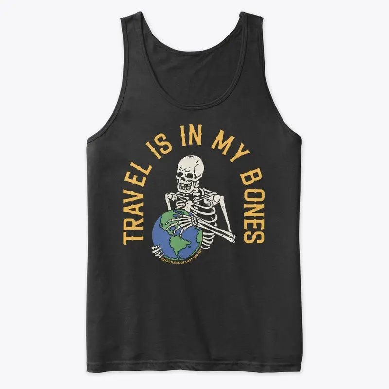 Men's "Travel Is In My Bones" Tank