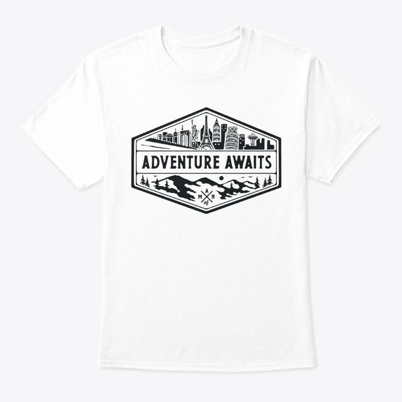 Men's "Adventure Awaits" Classic Tee