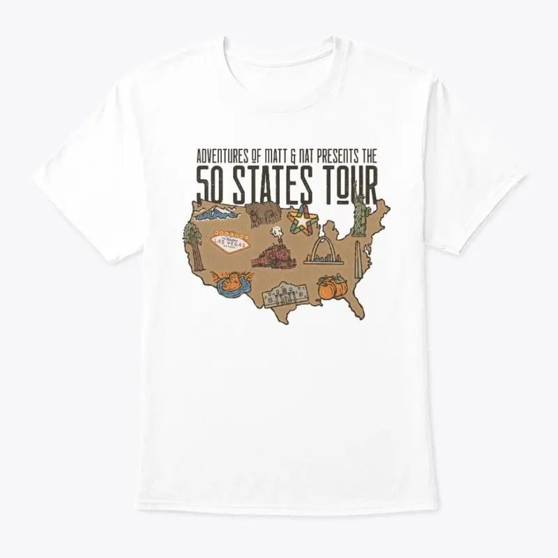 Men's "50 States Tour" Classic Tee